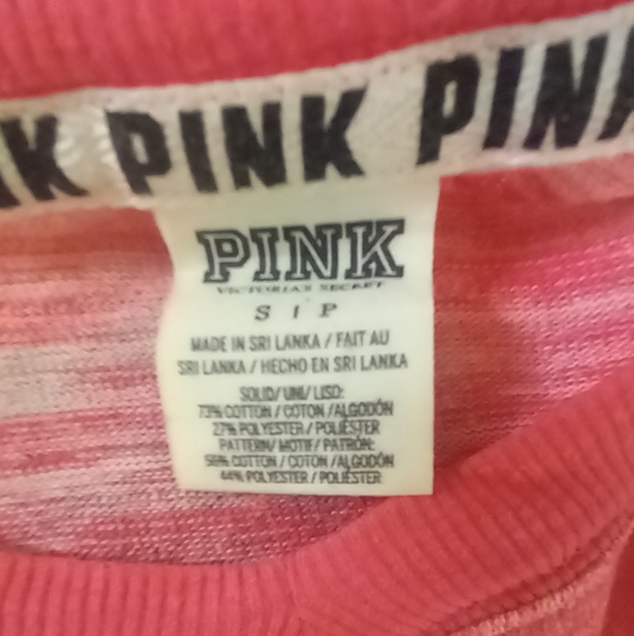 #87 VS Pink Jersey Style Tee 💘 - Picture 5 of 5